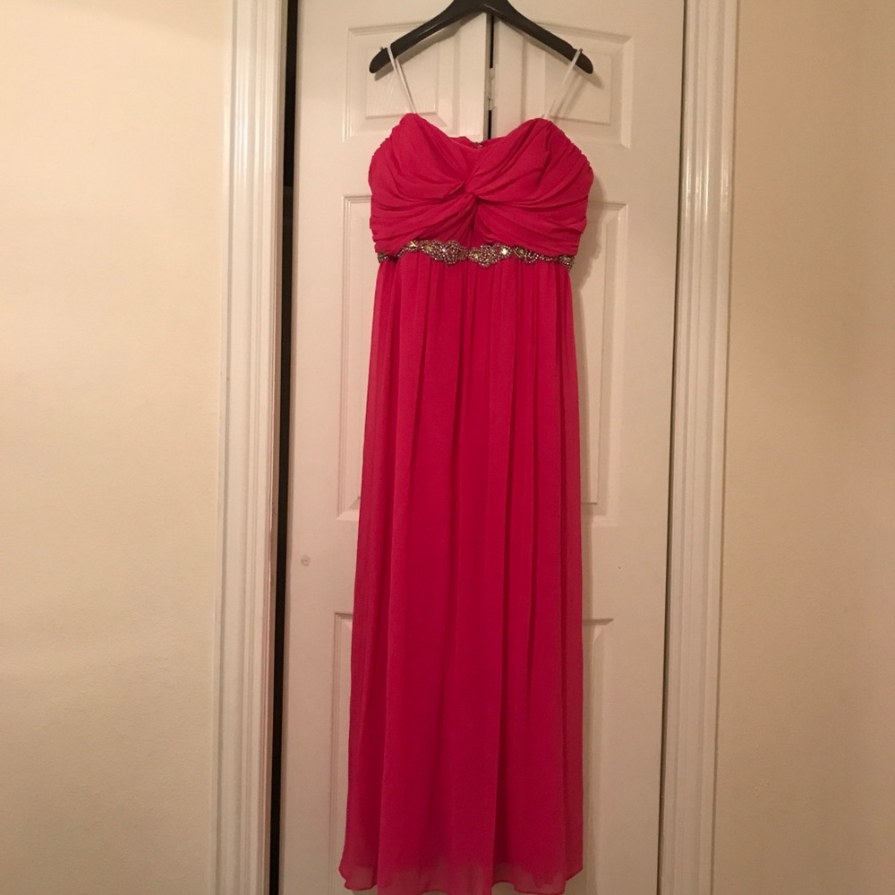 Hot Pink Plus Size Prom Dress! 💗